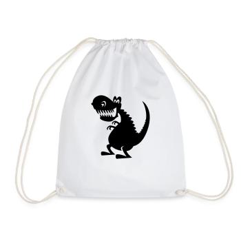 T-rex2 - Turnbeutel - Weiß - Vorne