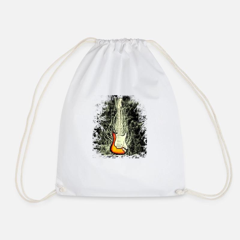 guitare - Sac de sport léger - blanc