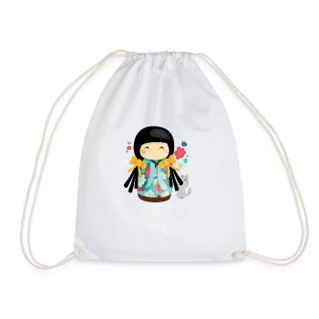 1 - Sac de sport léger - blanc - Devant