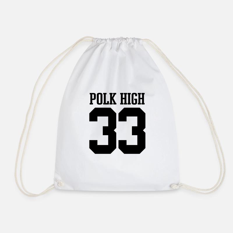 Polk High 33 - Turnbeutel - Weiß