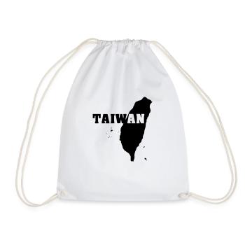 Taiwan (ID: 002004) - Sac de sport léger - blanc - Devant