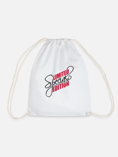 Limited Special Edition Design - Turnbeutel - Weiß