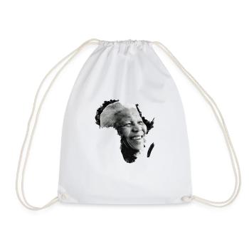 Nelson Mandela - Sac de sport léger - blanc - Devant