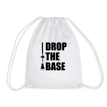 Drop the Base! - Turnbeutel - Weiß - Vorne