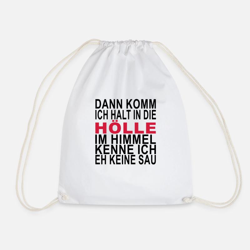Hölle - Turnbeutel - Weiß