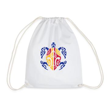 tahiti turtle - Sac de sport léger - blanc - Devant
