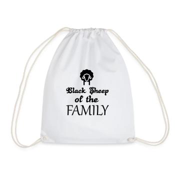 Black sheep of the family - Turnbeutel - Weiß - Vorne