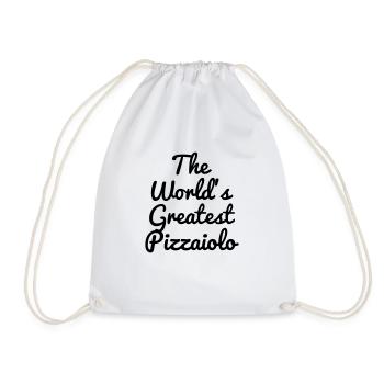 pizza / pizzaiolo / chef / italie / pizzaiola - Sac de sport léger - blanc - Devant