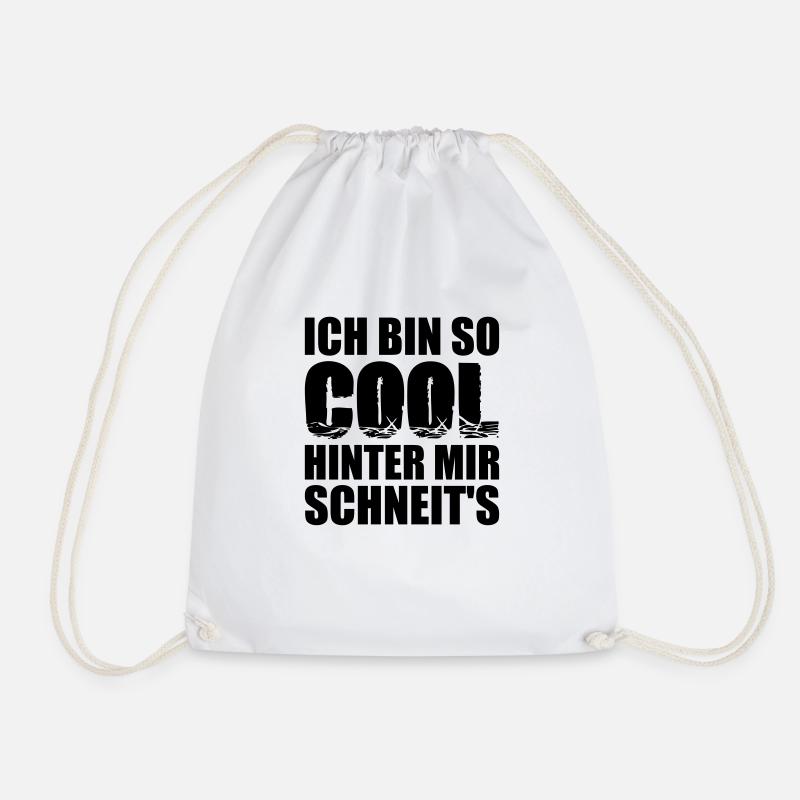 Coole Sprüche - Turnbeutel - Weiß