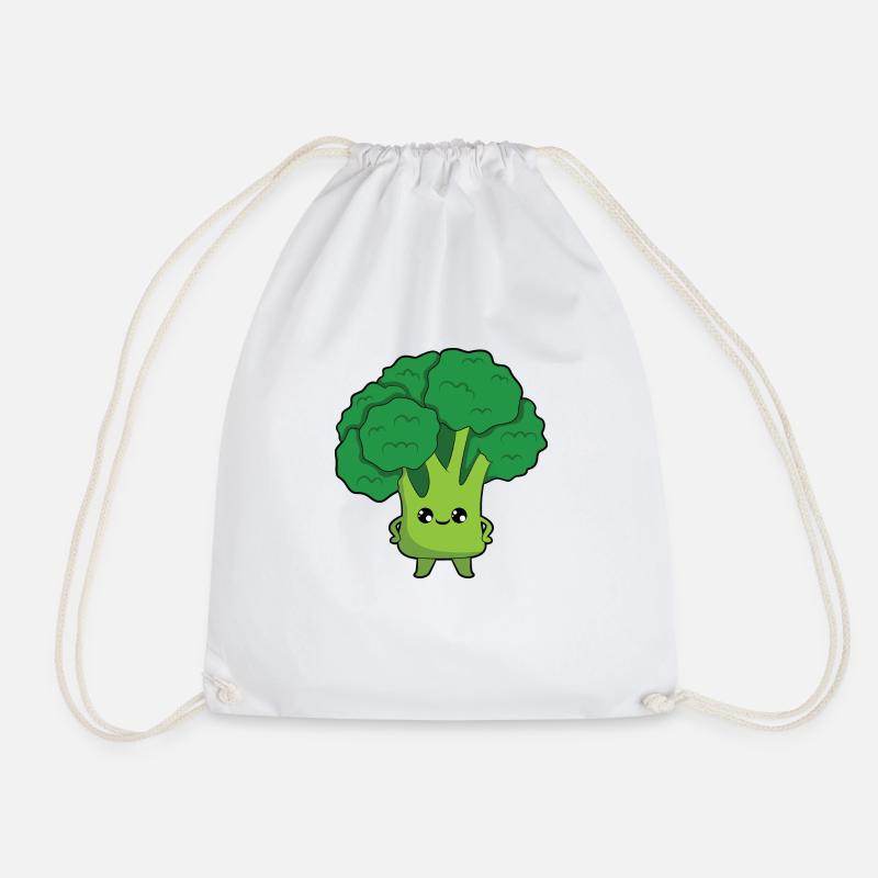 Brocoli - Sac de sport léger - blanc