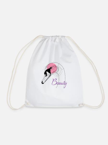 Beauty Swan - Turnbeutel - Weiß