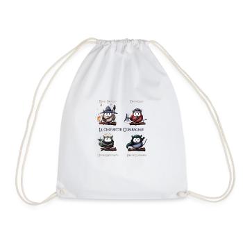 La Chouette Compagnie - Sac de sport léger - blanc - Devant