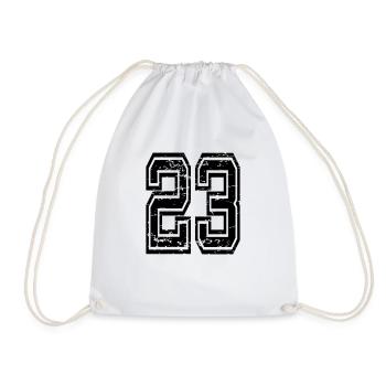 23 Elazig Nr 23 used - Drawstring Bag - white - Front