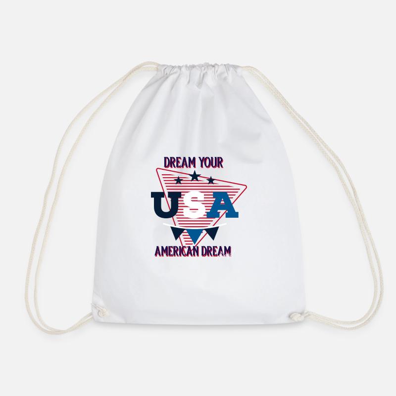 Dream your american Dream - Turnbeutel - Weiß