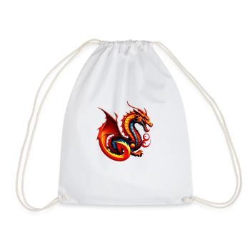 Dragon - Sac de sport léger - blanc - Devant
