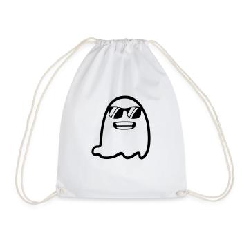 ghost - Turnbeutel - Weiß - Vorne