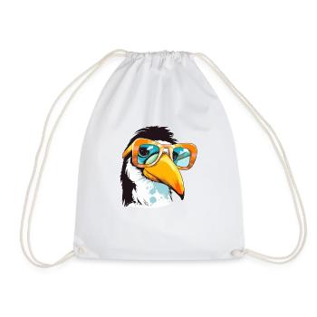 Look le toucan - Sac de sport léger - blanc - Devant