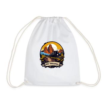 Go travel n°2 - Sac de sport léger - blanc - Devant