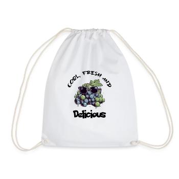 Cool fresh and delicious - Sac de sport léger - blanc - Devant