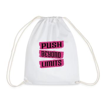 Conditionnement Gym Cadeau d’anniversaire Grit idée cadeau - Sac de sport léger - blanc - Devant