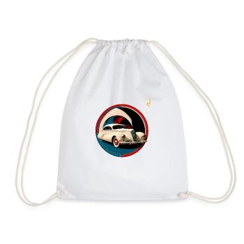 CLASSIC CAR - Drawstring Bag - white - Front