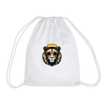 LION! - Sac de sport léger - blanc - Devant