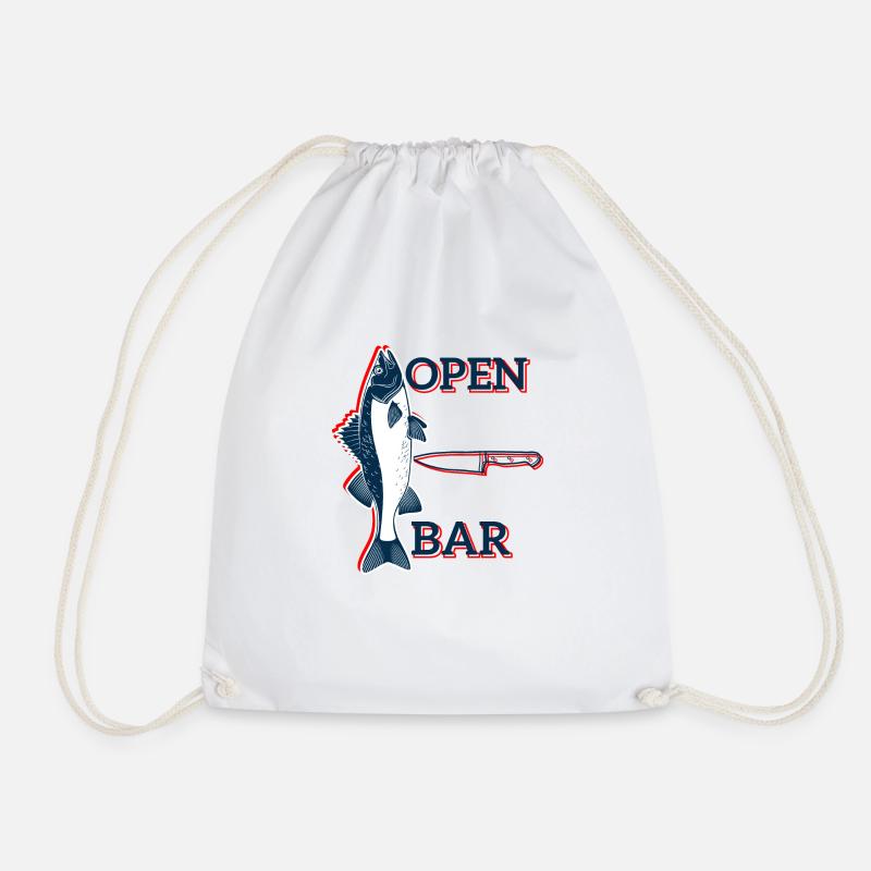 Offene Bar - Turnbeutel - Weiß
