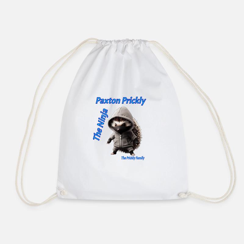Paxton Prickly Nija - Turnbeutel - Weiß