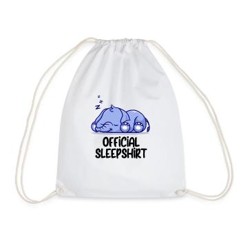 Drôle de dicton photo humour drôle idée idée cadeau - Sac de sport léger - blanc - Devant