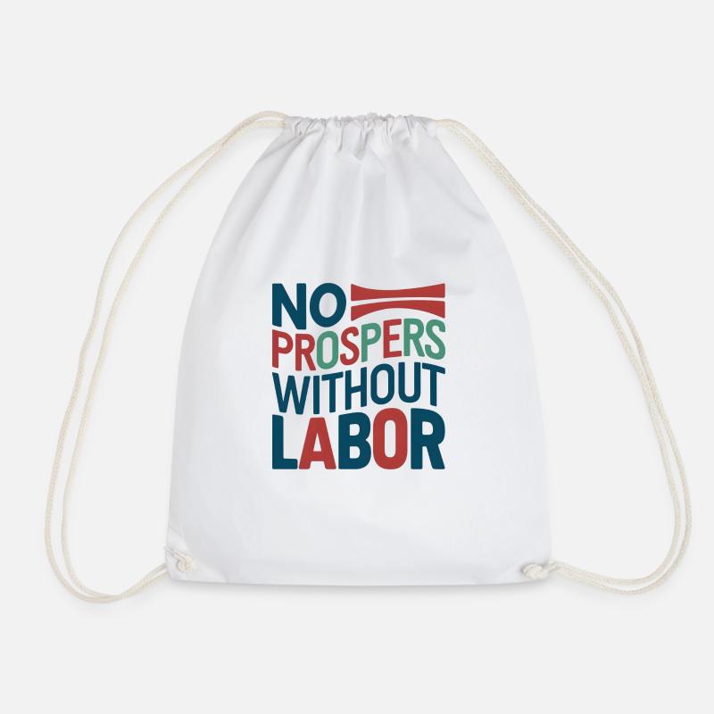 without you nothing will function - Drawstring Bag - white