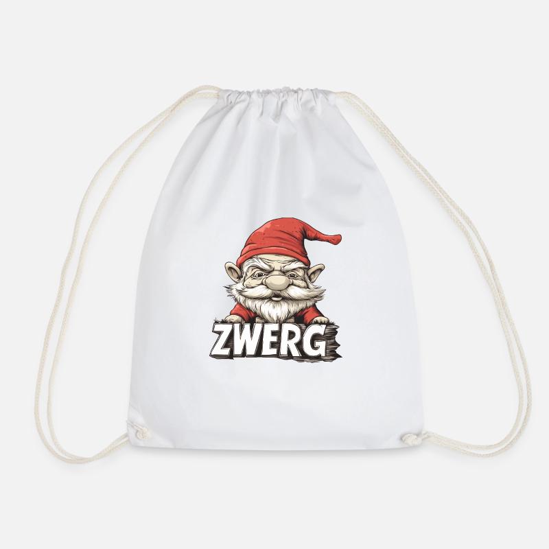 Zwerg - Turnbeutel - Weiß
