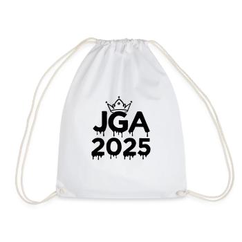 JGA 2025 - Drawstring Bag - white - Front