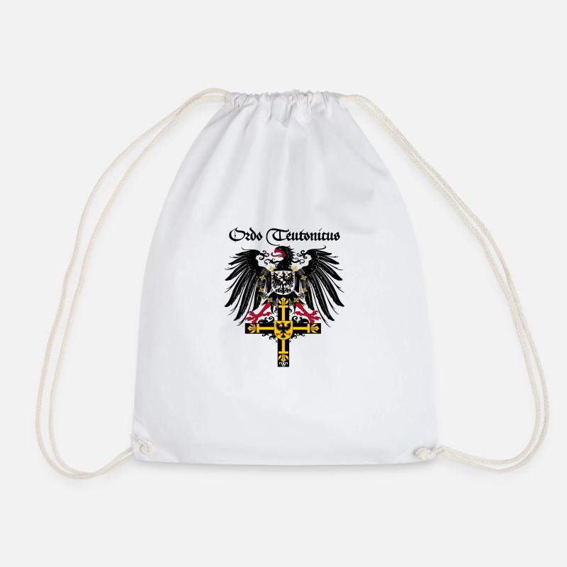 Ordo Teutonicus 01mL - Turnbeutel - Weiß