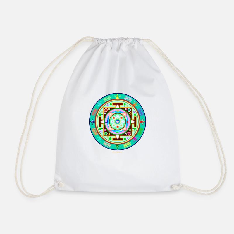 Mandala - Sac de sport léger - blanc