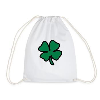 Irish Leaf two coloured - Sac de sport léger - blanc - Devant