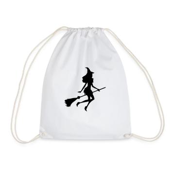 Sorcière - Sac de sport léger - blanc - Devant