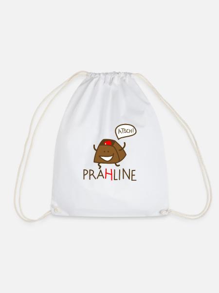 Praline - Turnbeutel - Weiß