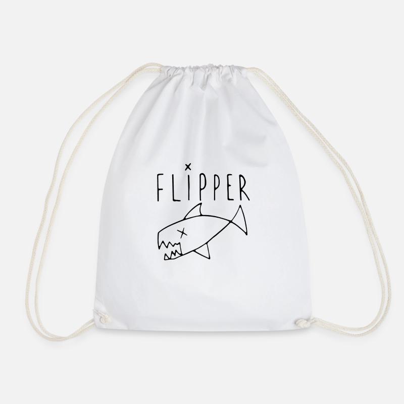 Flipper - Turnbeutel - Weiß