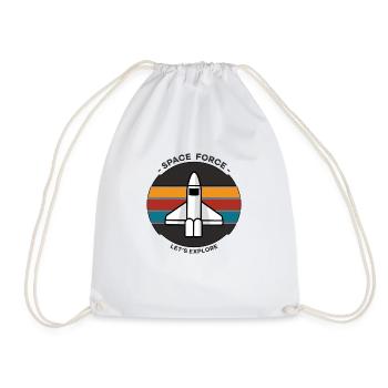 Space Force - Sac de sport léger - blanc - Devant