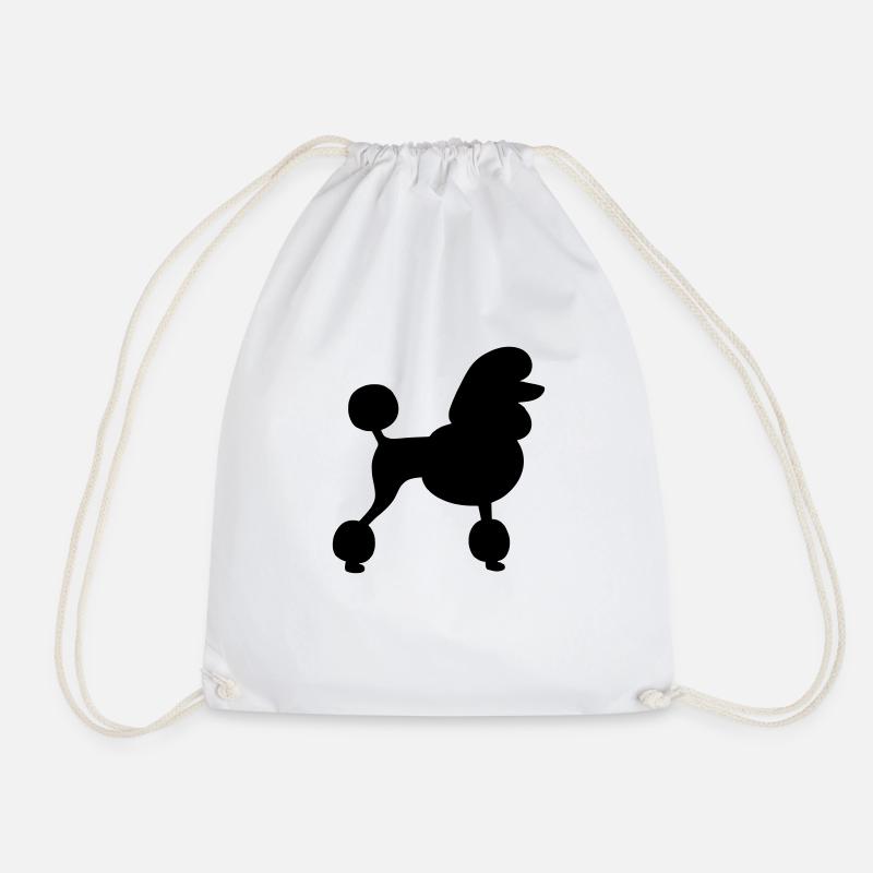 Caniche - Sac de sport léger - blanc