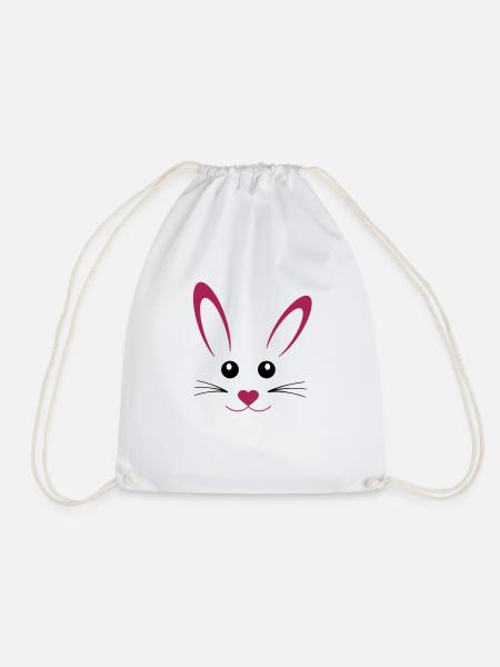 hase - Turnbeutel - Weiß