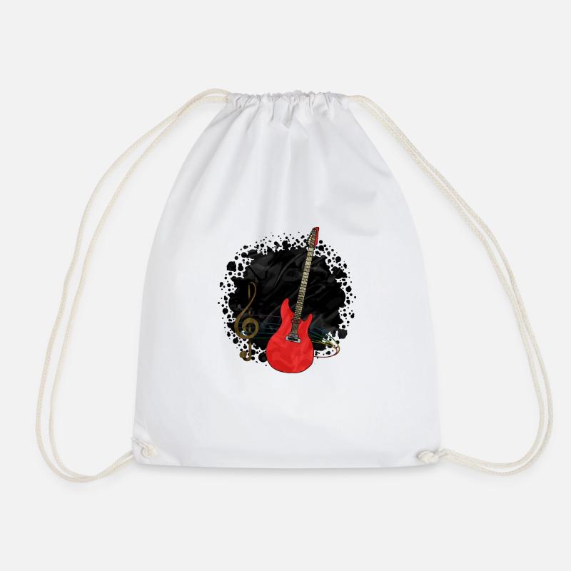 Guitare - Sac de sport léger - blanc