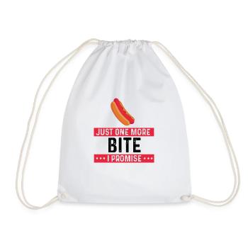 Hot Dog Love Hot Dog Saucisse Cadeau Ketchup - Sac de sport léger - blanc - Devant