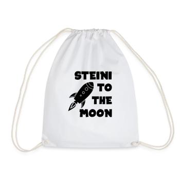 Steinhoff to the Moon - Turnbeutel - Weiß - Vorne