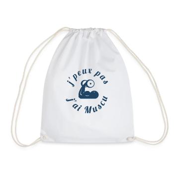 Jeux pas j'ai muscu - Sac de sport léger - blanc - Devant