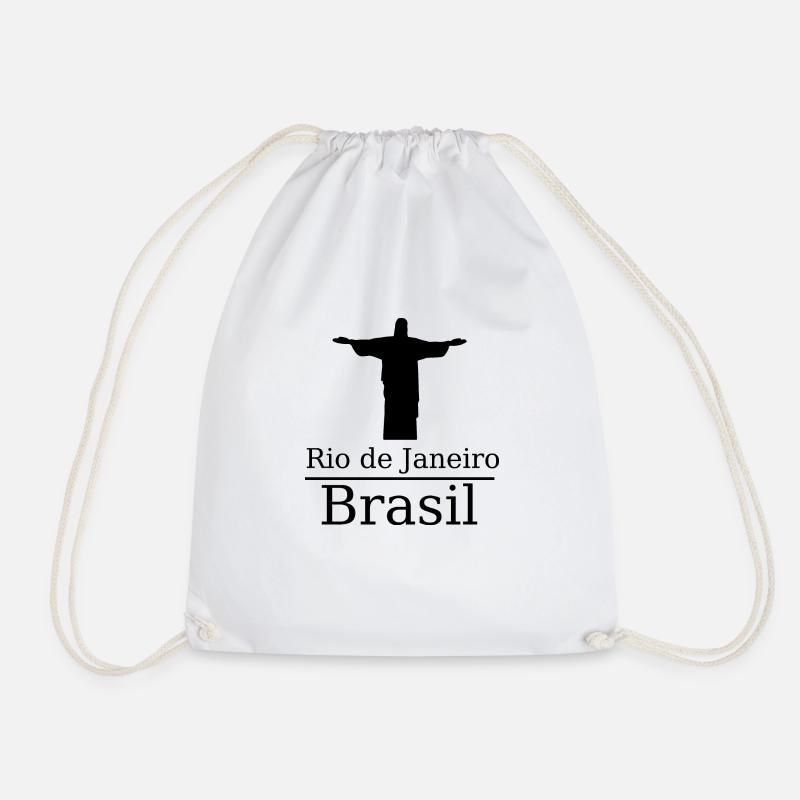 Brésil Riodejaneiro - Sac de sport léger - blanc