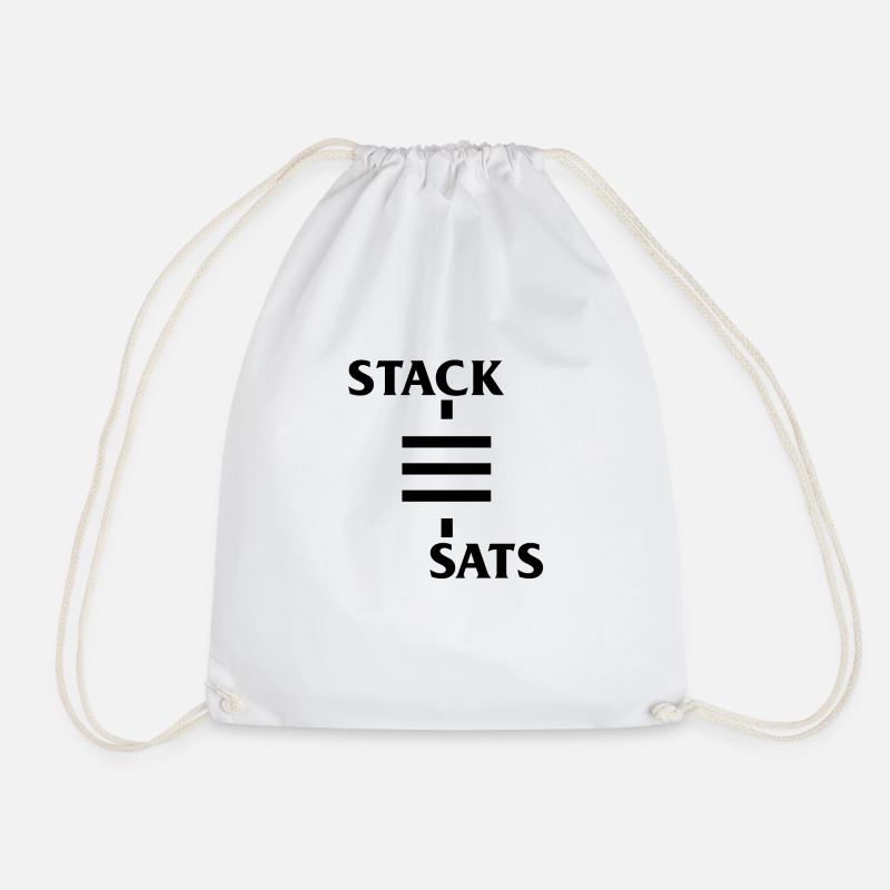 STACK SATS - Turnbeutel - Weiß