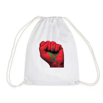 Fist Maroc - Sac de sport léger - blanc - Devant