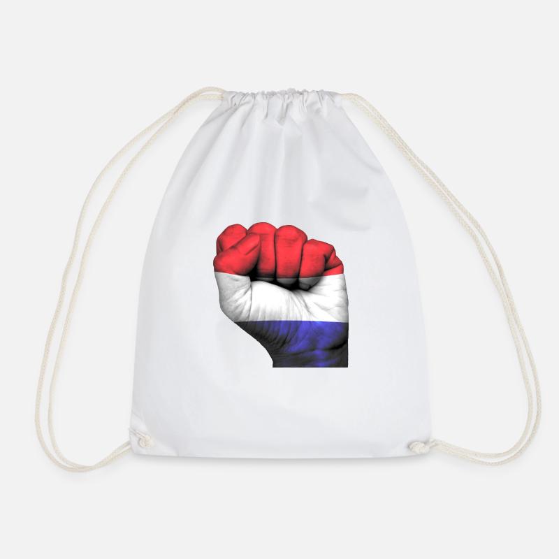 Fist Netherlands - Drawstring Bag - white