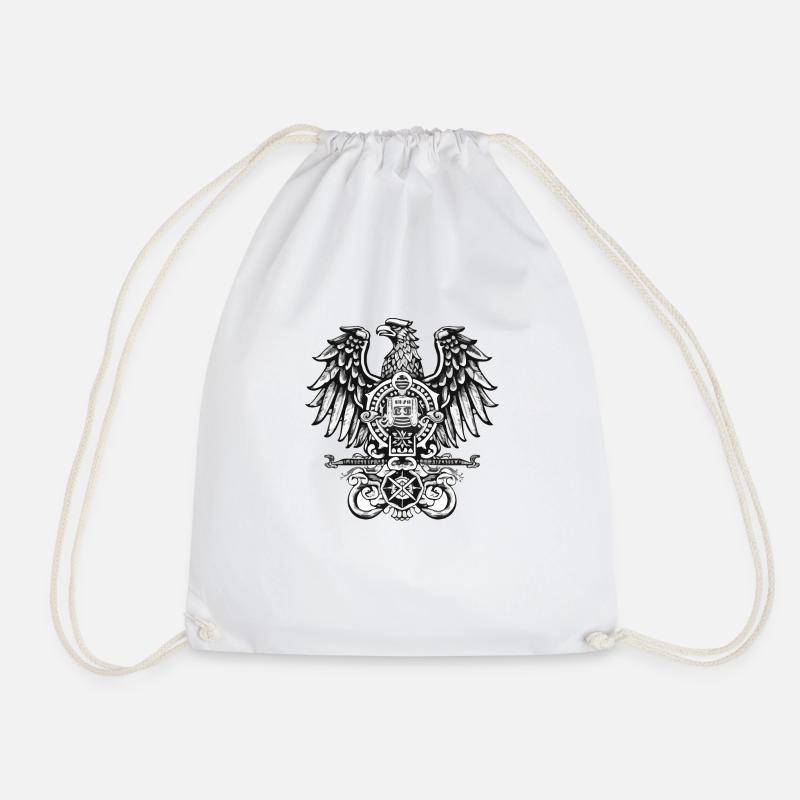 Deutscher Adler - Turnbeutel - Weiß